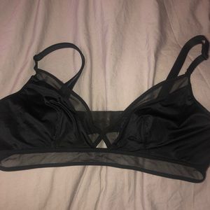 Victoria’s Secret Little black sheer bralette